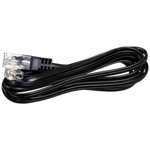 [1088007231] IHC Net tilslutningskabel RJ11-RJ45 sort - 2 meter