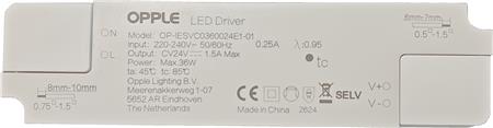 [5401038786] LED-STRIP DRIVER 24V-36W
