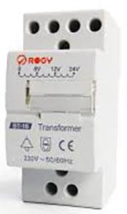 [5485440345] TRANSFORMER 8/12/24VAC, 9VA. DIN MONT.