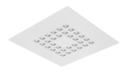 [5401033078] OFFICE FLEX 595 35W 4556LM 830 CRI 80