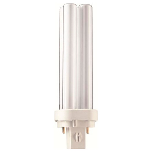 [2055402787] Philips Master PL-C 18W 830 G24D-2 2P (B)
