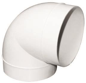 [5478002943] FRESH PLASTSYSTEM 100 BØJNING Ø100 90GR.