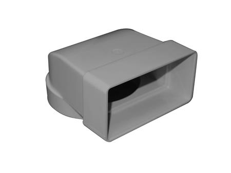 [5478002941] FRESH PLASTSYSTEM REKT BØJNING 90GR/Ø125