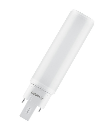 [5657042348] LED DULUX D 7W 830, 700 lumen, (18W) G24d-2 EM+230V