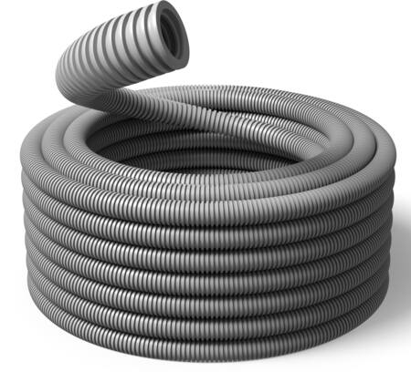 [5430502076] 50MM (2") FLEXRØR UNITE HALOGENFRI SPEED LSZH 750N GRÅ R25