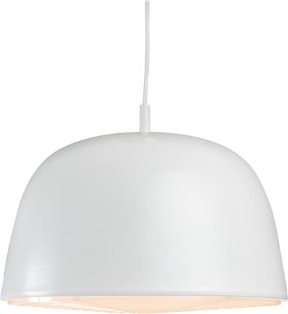 [5441100221] BAMSE PENDEL E27 MAT HVID