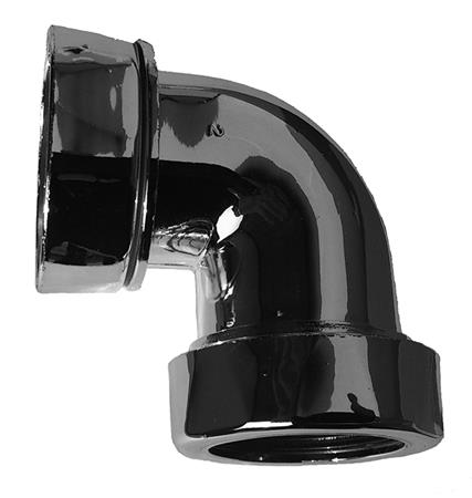 [0200207017] VINKELKOBLING 32MM X 1 1/4" KROM PLAST