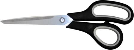 [1897008492] SAKS BNT 215MM SORT/GRÅ MED GUMMIGREB