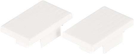 [5445625126] ART ENDESTYKKE LOW HVID 2STK