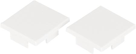 [5445625061] ART ENDESTYKKE HØJ HVID 2STK
