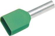 [2921105435] ISO. TWIN-TERMINALRØR 2X16MM² L16 GRØN
