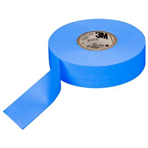 [8739010266] Isolerbånd 0,15x15mm 10M blå