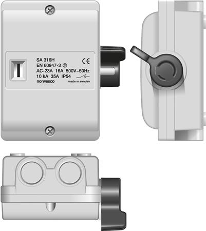 [0818100215] REP.ADSK.16AH/M20 3P+N+H+J