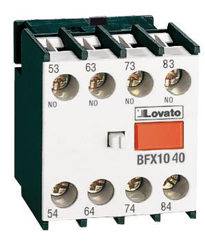 [5401001181] HJÆLPEK. FOR KONTAKTOR 2NO + 2NC FRONTM.