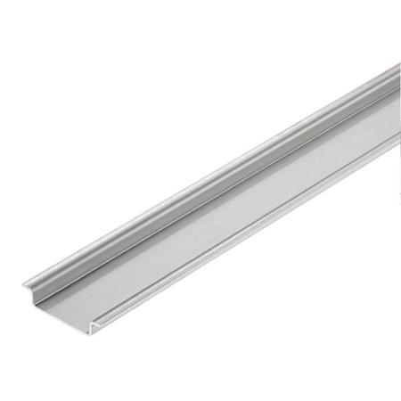 [7621900074] DIN-SKINNE 7,5MM HØJ U.HULLER EL-FORZINK