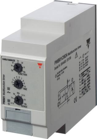 [9623017798] Tidsrelæ Multifunktionstimere 24-240VAC/DC 2-polet stikben