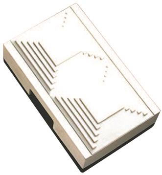 [0890100000] DØRKLOKKE HVID LUXOR BATTERI