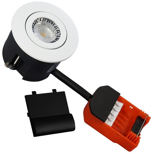 [014014] Daxtor Easy 4-You m. GU10 fatning - Mat hvid