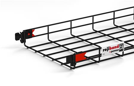 [0810000407] GITTERBAKKE 60/300 MM SORT BK8 Ø4,5