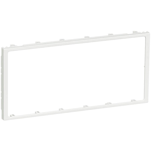 [1017024159] Clic line 3 modul ramme universal hvid