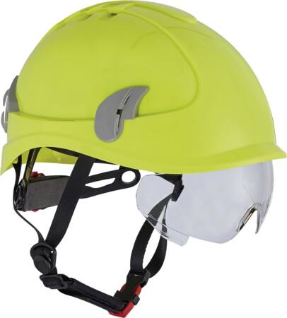 [1497001307] HJELM ALPINWORKER HI-VIZ GUL 6-PUNKT