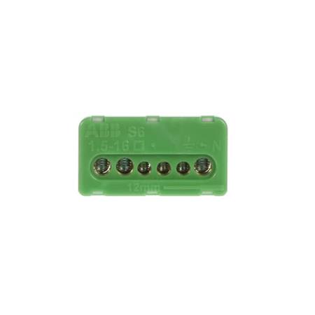 [0816101410] PE terminal skrue 3x16mm2+3x6mm2 PEK/S06