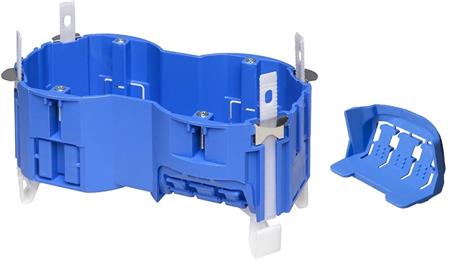 [5417562534] Halogenfri forfradåse med kabelaflastning 2 moduler