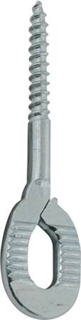 [5439010420] ØJE BOLT TRÆ GEVIND  H6X45