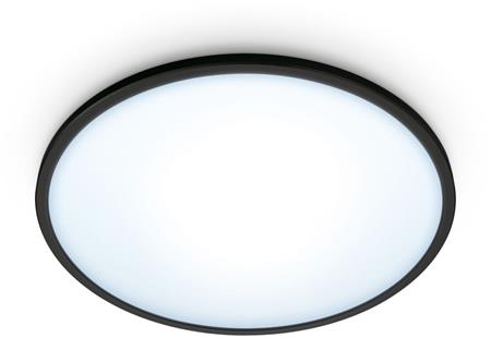 [5401022340] WiZ Superslim plafond - varm til kold - sort/Ø24