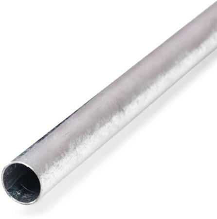 [0830100400] STÅLRØR 16MM (5/8") EL-GALVANISERET (Sælges kun i hele længder)