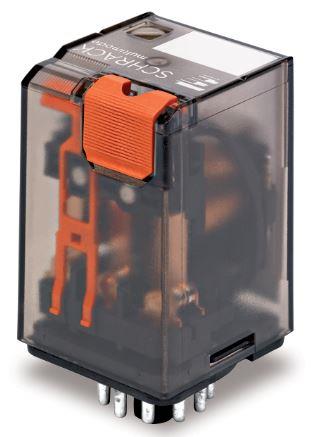 [5401024907] SCHRACK RELÆ 11 BEN, 24VDC +LED 3C/O 10A