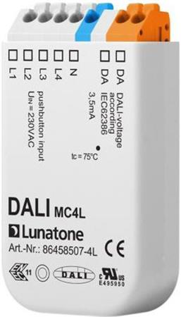 [5467400293] DALI MC-4L INPUT MODUL M/4 INDGANGE