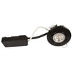 [7842208377] Luna LP 230V Dæmpbar Flimmerfri 6.2W 3000K Ra95 IP65 SS316 Sort Rund.