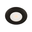 [7842255582] Silvia Downlight Mat Sort 2700K 300lm 350mA 3,2W Dæmpbar IP44