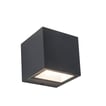[7843090348] GEMINI væglampe sort LED 850 lumen 3000 kelvin