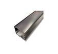 [7848991536] Alu profil 20 sort med sort cover - 2500mm påbygningsprofil
