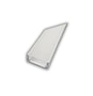 [7848991882] Alu profil 8 hvid med opal cover - 2500mm påbygningsprofil