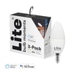 [7857039719] Lite Bulb Moments E14 C35 RGB 2700 - 6500K 4,5W Mælkehvid kertel lyskilde  Wi-Fi  3 pakke