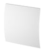 [7878101435] UNITE Frontpanel hvid i buet design for system+ ventilator ø100