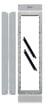 [7882412754] Nexa Alu rammesæt til 3 moduler N6003/AL