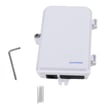[7884107313] Fiber vægboks for 4x simplex samleled med splice kassette