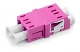 [7884126543] LC samleled duplex OM4 violet uden flange