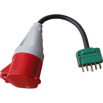 [1928786023] Adapterkabel CEE mellemled 400V/stikprop S16, 5P, 0,33M