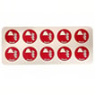[7885502519] 10x Label til skjult installation "Brand"