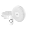 [7885750617] DCR313N Trådløs Dørklokke LED rund hvid