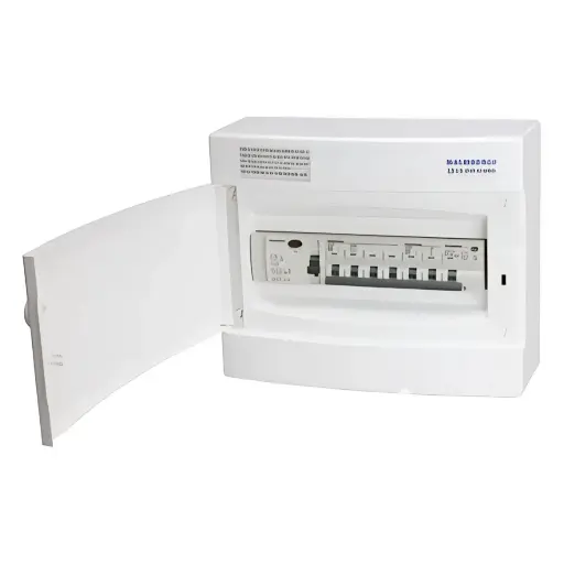 [2199980D] Færdigmonteret gruppetavle – 1x16A 3P+N + 1x10A 1P+N + 1xKombi 10A 1P+N