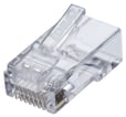 [7886109432] Modular Plug Feed-Thru kat.6 UTP leder diameter Ø1,0mm pk.50 stk