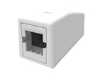 [7886109940] Office Box 1 port hvid - universal anvendes både til SYSTIMAX M-serien og NETCONNECT keystone