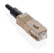 [7886156281] Fastcam Pre-termineret Optisk Fiber Konnekter OM1 SC (BEIGE) 10.5mm Cleave with 0.9mm 2mm & 3mm boot