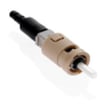 [7886156294] Fastcam Pre-termineret Optisk Fiber Konnekter OM1 ST (BEIGE) 10.5mm Cleave with 0.9mm 2mm & 3mm boot